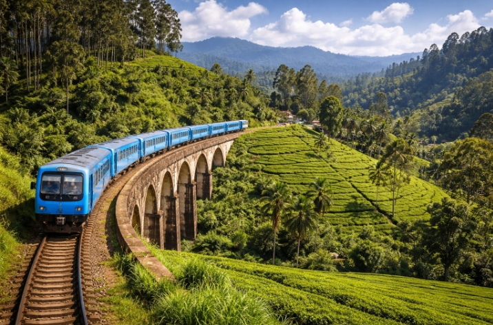 Sri Lanka holiday budget guide featuring Sigiriya Rock Fortress and scenic Sri Lankan travel destinations