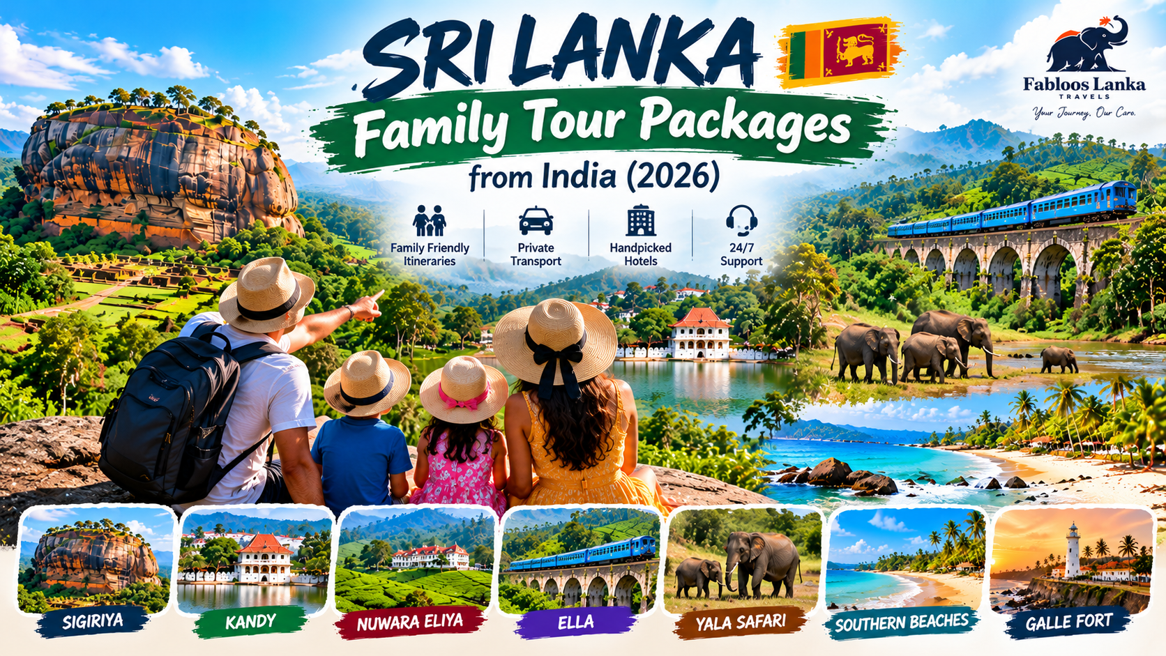 Sri Lanka Family Tour Packages from India (2026): A Complete Holiday Guide