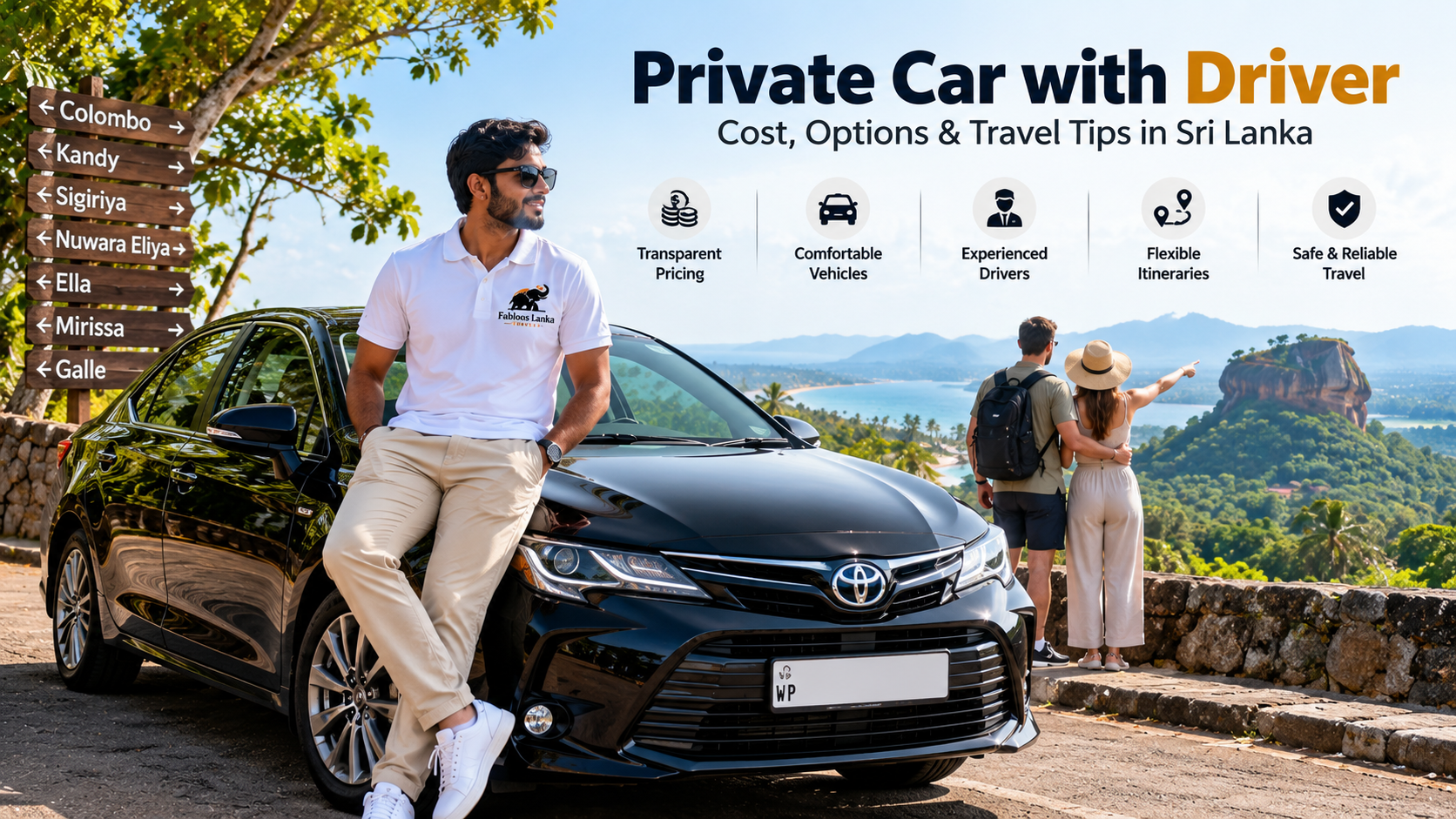 Sri Lanka Private Driver Cost: Car vs Van, What's Included & How to Get a Quote