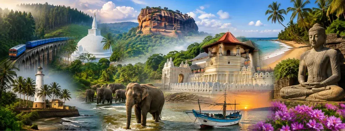 Sri Lanka 14-Day Itinerary for European Travellers: Route, Travel Time & Seasonal Tips
