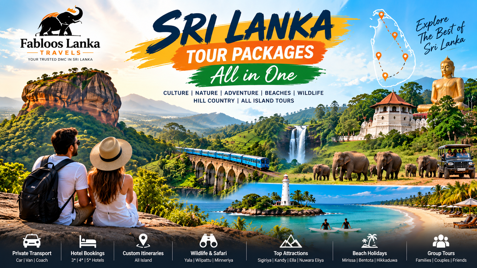 Sri Lanka Tour Packages with Hotels and Transport: What Is Included ?